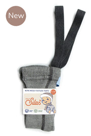Wooly Footless Strumpfhose ''Granite Grey''